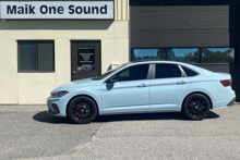 2025 VW Jetta GLi with professional window tint in North Bay